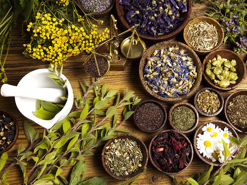 Harnessing the pure essence of herbs for natural well-being.