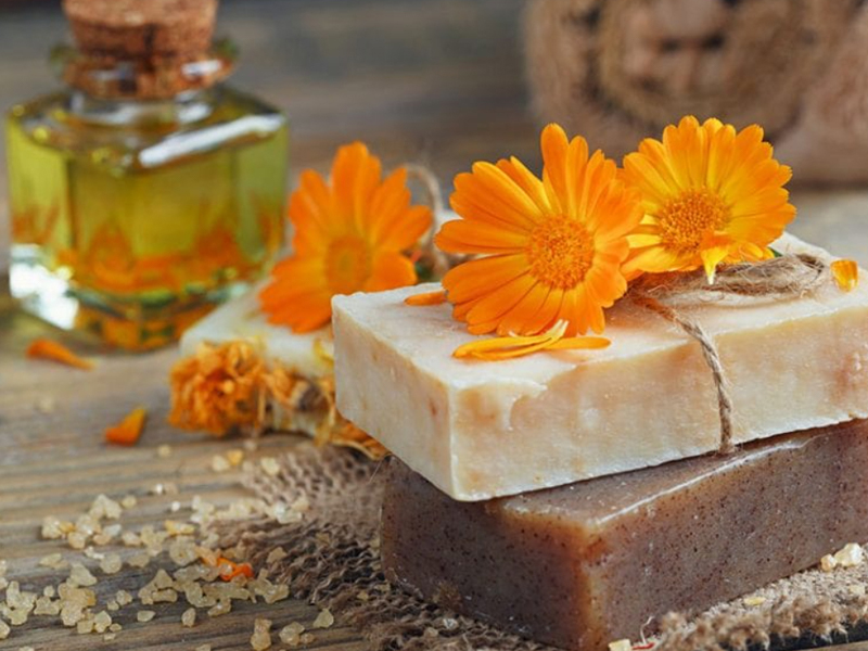 Herbal soap